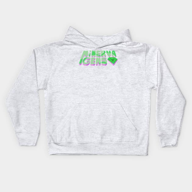 MG Logo Kids Hoodie by Minerva Gems